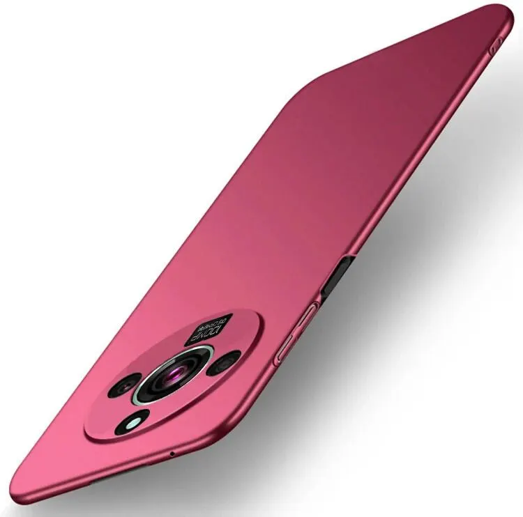Micvir Back Cover for Realme 11 Pro (Red, Polycarbonate, Pack of: 1)