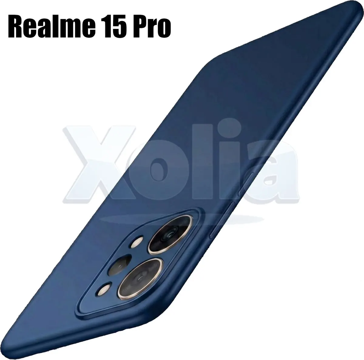 Xolia Back Cover for Realme 15 Pro 5G (Blue, Polycarbonate, Pack of: 1)