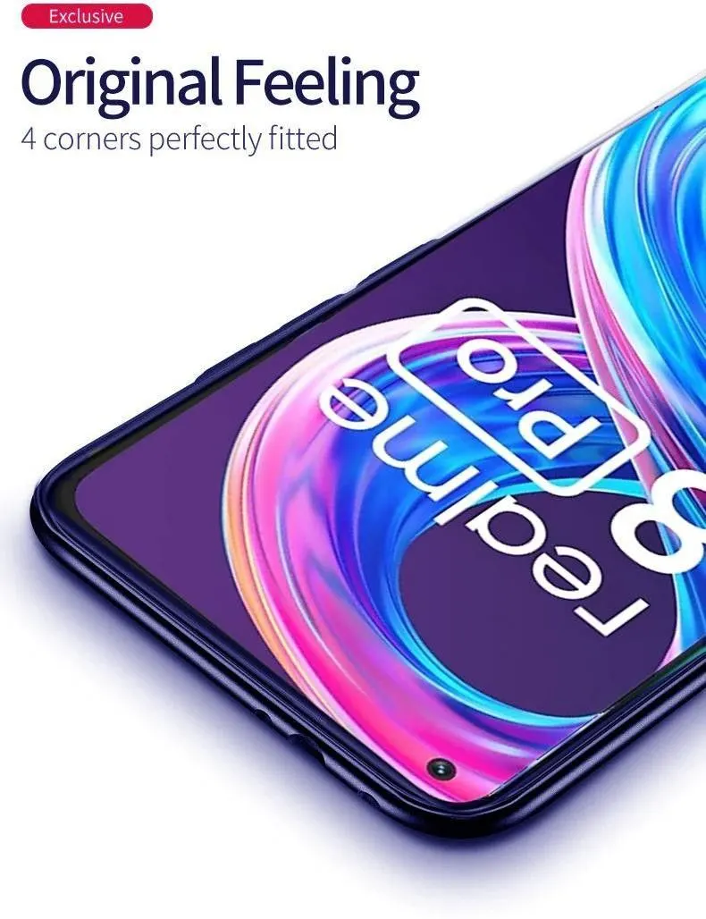 Micvir Back Cover for Realme 8 Pro (Blue, Pack of: 1) — image 3 of 5