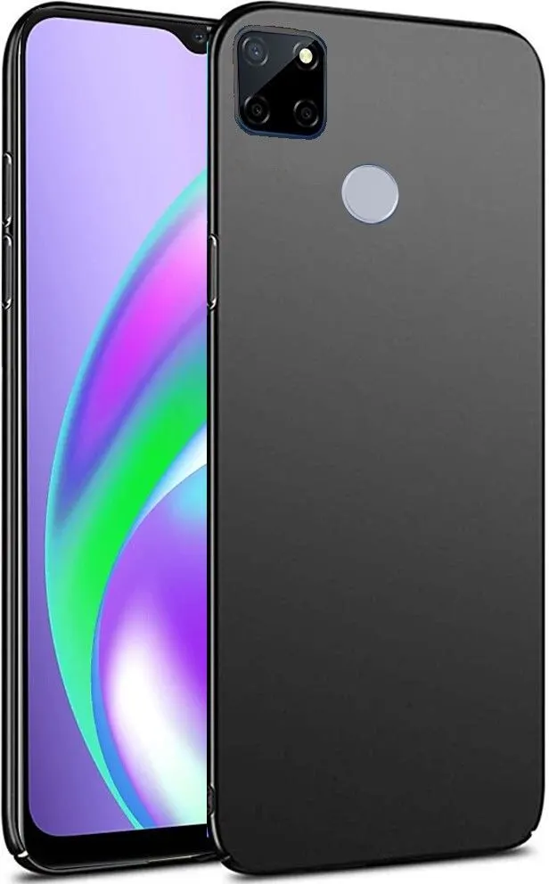 Micvir Back Cover for Realme C12, Realme Narzo 20, Realme Narzo 30A, Realme C25, Realme C25s (Black, Polycarbonate, Pack of: 1) — image 2 of 5