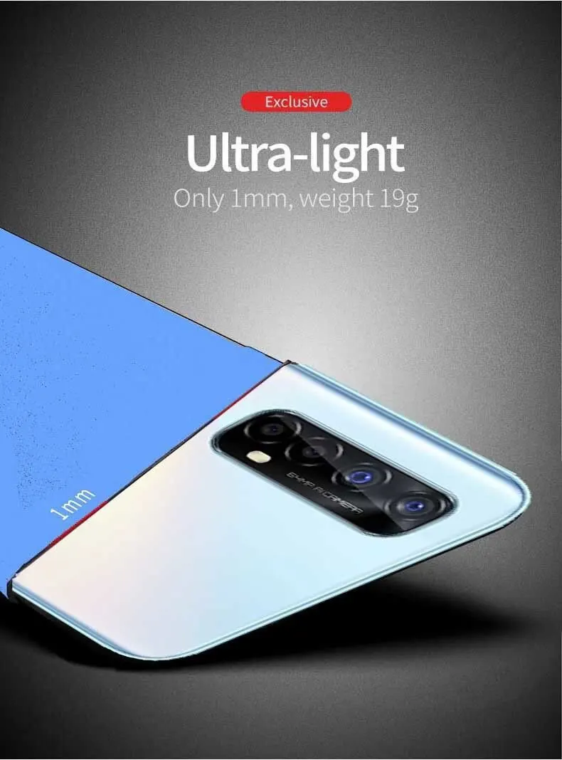 Micvir Back Cover for Realme Narzo 20 Pro, Realme 7 (Blue, Polycarbonate, Pack of: 1) — image 3 of 4
