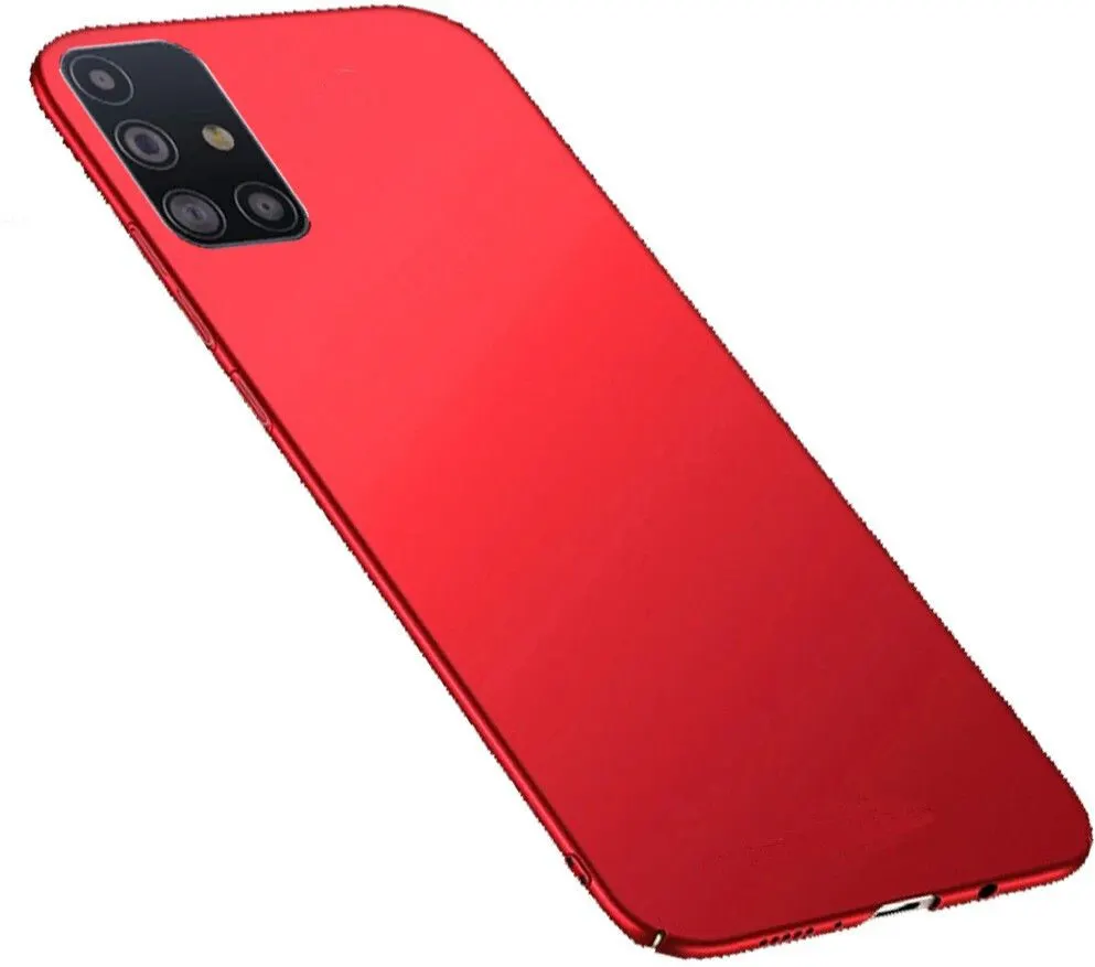 Micvir Back Cover for Samsung Galaxy M31s (Red, Polycarbonate, Pack of: 1) — image 2 of 5