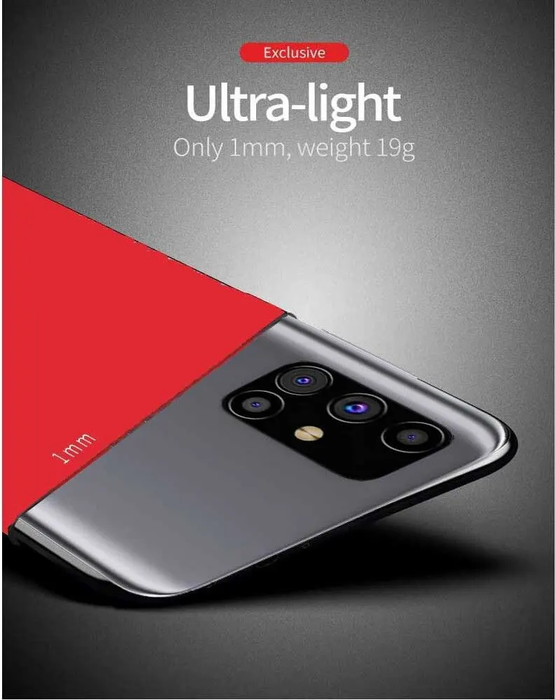 Micvir Back Cover for Samsung Galaxy M51 (Red, Polycarbonate, Pack of: 1) — image 4 of 5