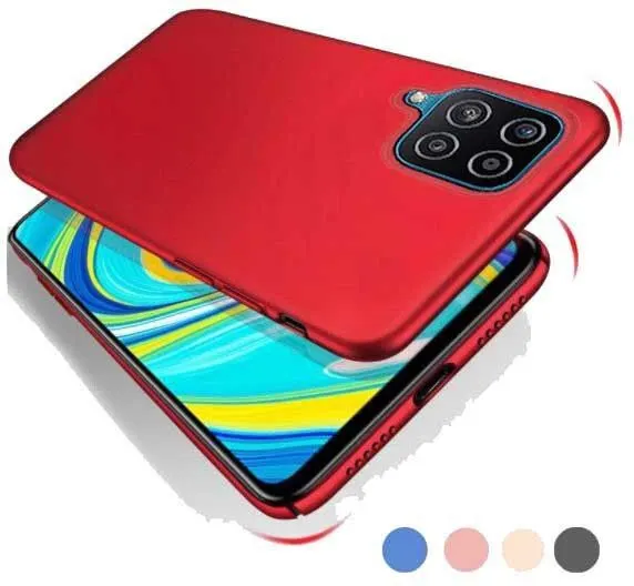 Micvir Back Cover for Samsung Galaxy M42 5G, Samsung Galaxy A42 5G (Red, Pack of: 1) — image 4 of 5