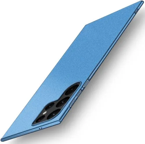 Micvir Back Cover for Samsung Galaxy S24 Ultra 5G (Blue, Polycarbonate, Pack of: 1)
