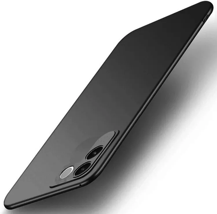 Micvir Back Cover for Vivo T2 Pro 5G (Black, Hard Case, Pack of: 1)