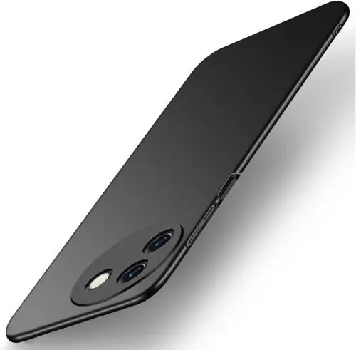 Micvir Back Cover for Vivo T3X 5G (Black, Polycarbonate, Pack of: 1)