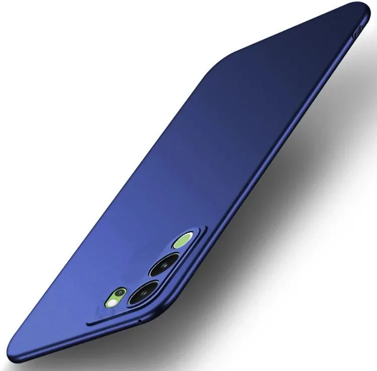 Micvir Back Cover for vivo V29 5G (Blue, Hard Case, Polycarbonate, Pack of: 1)