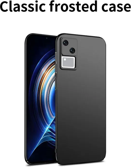 Micvir Back Cover for Vivo V30 5G (Black, Polycarbonate, Pack of: 1) — image 2 of 5