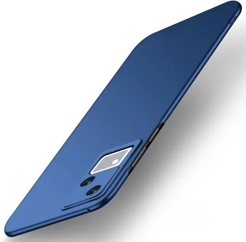 Micvir Back Cover for Vivo V30 5G (Blue, Polycarbonate, Pack of: 1)