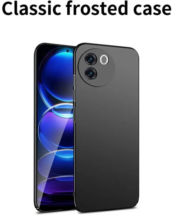 Micvir Back Cover for Vivo V30e 5G (Black, Polycarbonate, Pack of: 1) — image 2 of 5