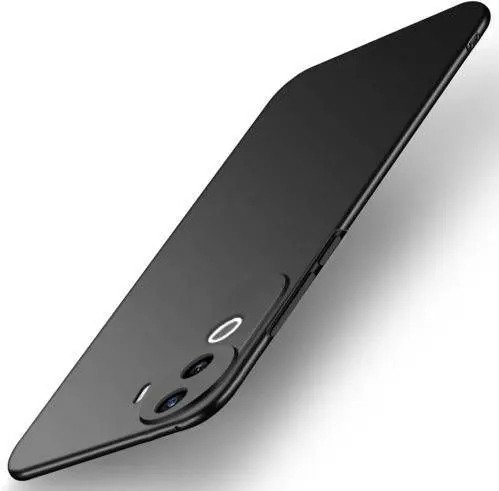 Micvir Back Cover for vivo V40e 5G (Black, Polycarbonate, Pack of: 1)