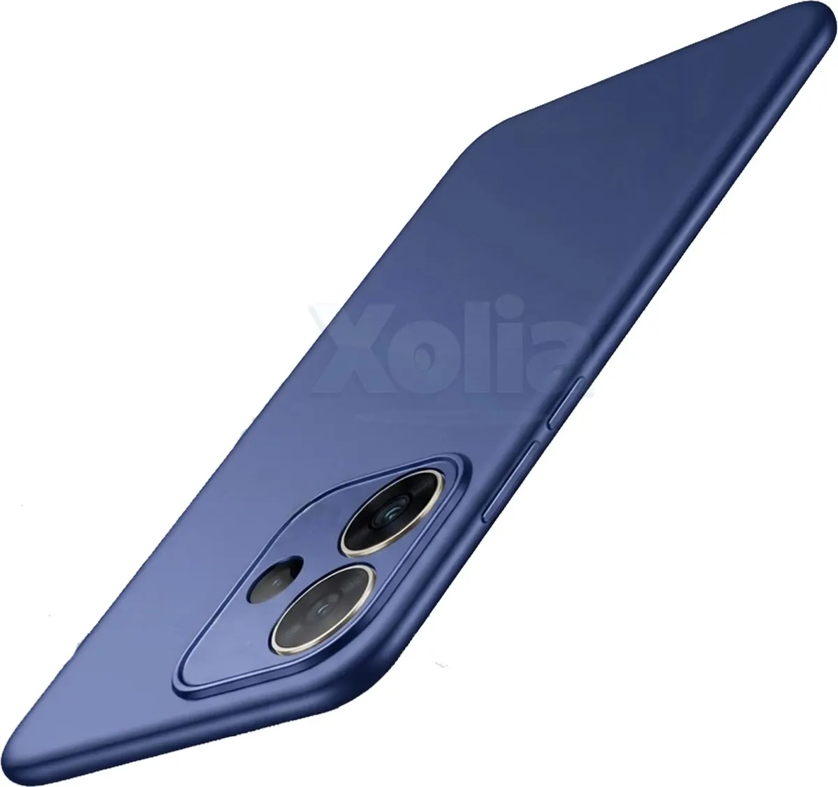 Xolia Back Cover for Vivo V70 Elite 5G (Blue, Polycarbonate, Pack of: 1)