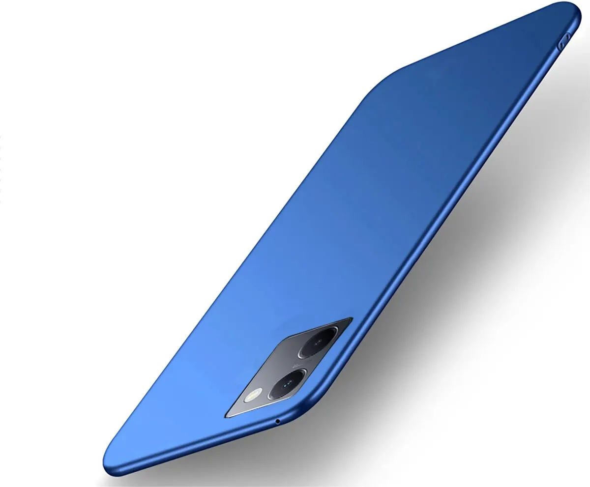 Micvir Back Cover for Vivo Y200 Pro 5G (Blue, Polycarbonate, Pack of: 1)