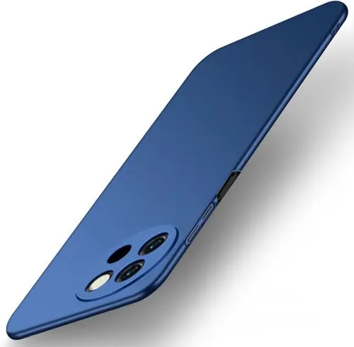 Micvir Back Cover for Vivo Y58 5G (Blue, Polycarbonate, Pack of: 1)