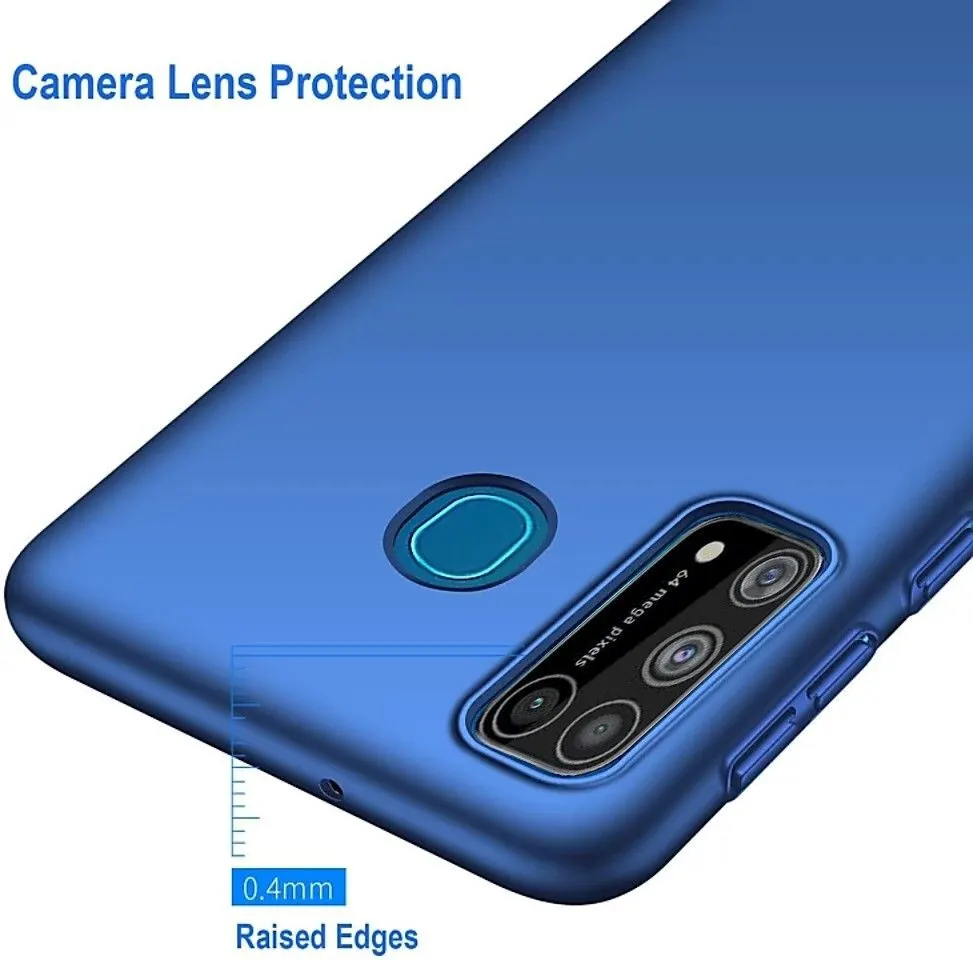 Micvir Back Cover for Samsung Galaxy F41, Samsung Galaxy M31 (Blue, Shock Proof, Polycarbonate, Pack of: 1) — image 2 of 5