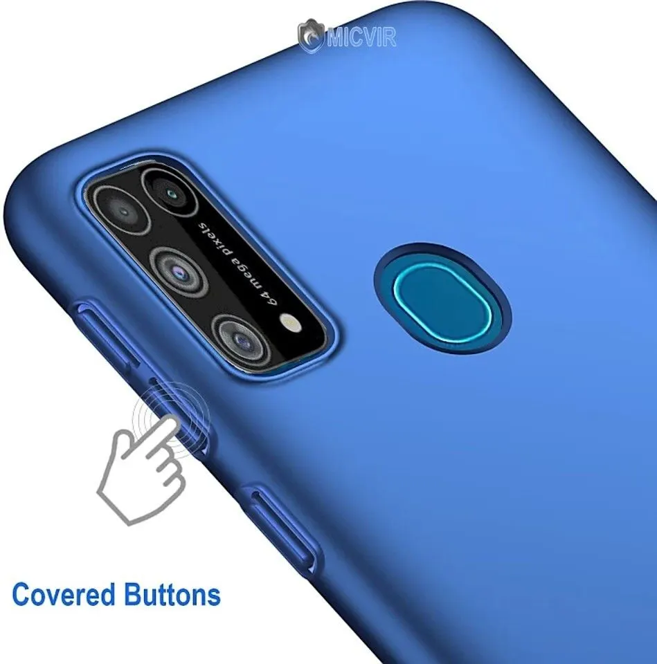 Micvir Back Cover for Samsung Galaxy F41, Samsung Galaxy M31 (Blue, Shock Proof, Polycarbonate, Pack of: 1) — image 4 of 5