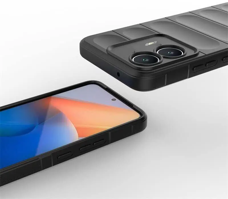 Micvir Back Cover for MOTO g73 5G (Black, 3D Case, Silicon, Pack of: 1) — image 3 of 5