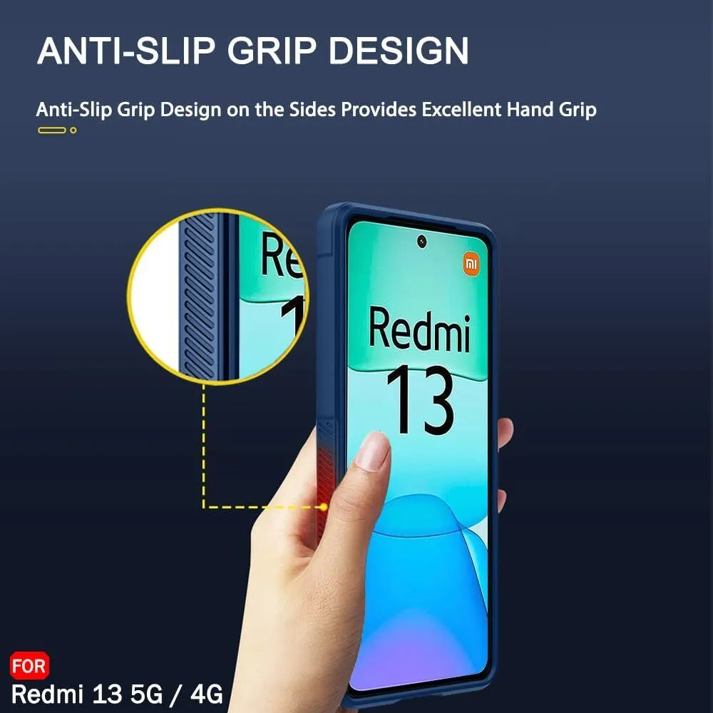 Micvir Back Cover for POCO M6 Plus 5G (Blue, 3D Case, Silicon, Pack of: 1) — image 4 of 5