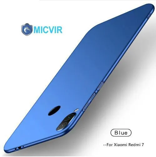Micvir Back Cover for Mi Redmi 7, Mi Redmi Y3 (Blue, Hard Case, Pack of: 1) — image 2 of 5
