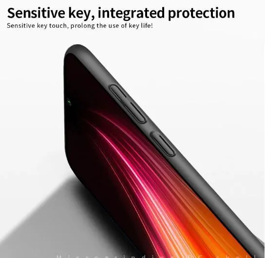 Micvir Back Cover for Mi Redmi Note 8 (Black, Plastic, Pack of: 1) — image 4 of 5