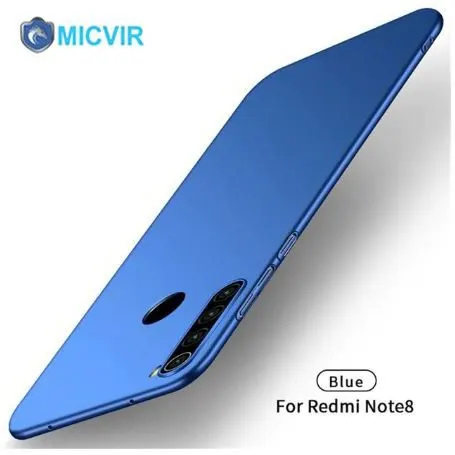 Micvir Back Cover for Mi Redmi Note 8 (Blue, Plastic, Pack of: 1) — image 3 of 5
