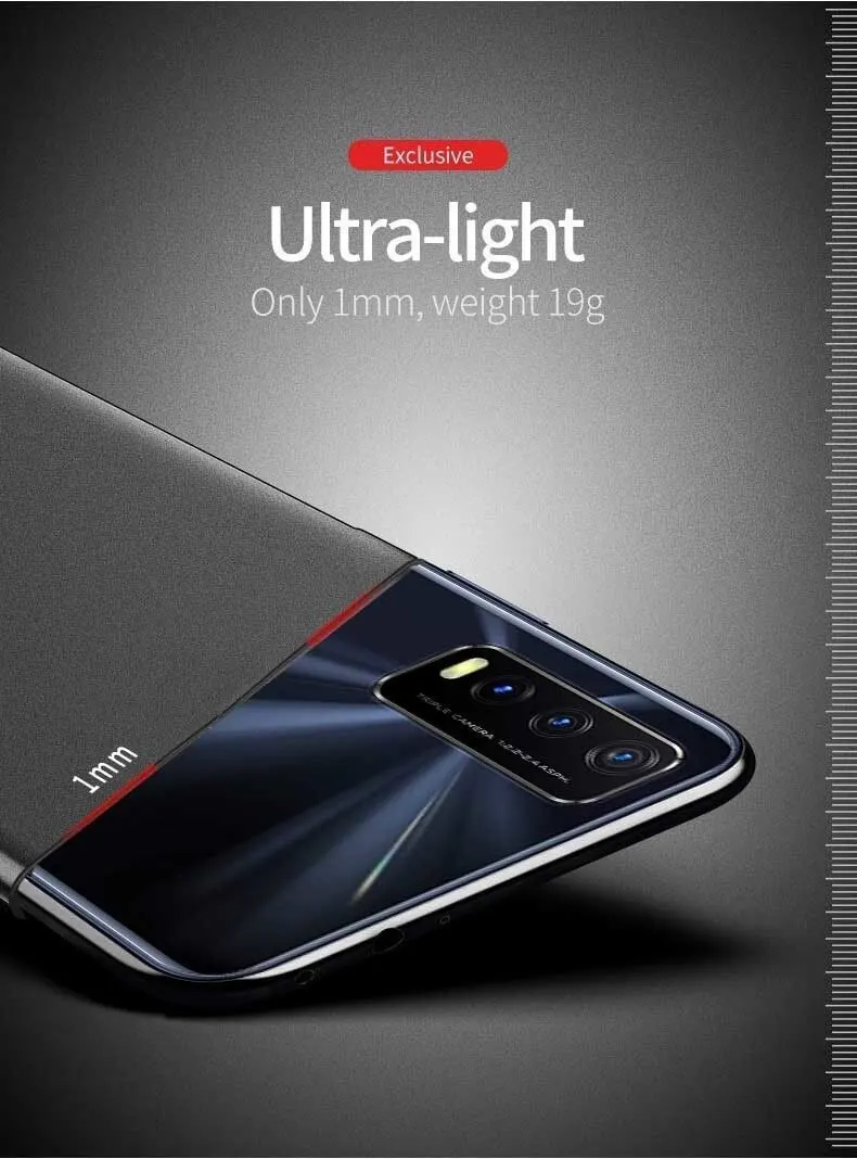 Micvir Back Cover for Vivo Y20 (Black, Pack of: 1) — image 4 of 5
