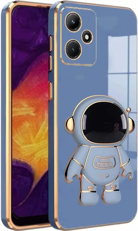 Micvir Back Cover for Infinix Hot 30i (Blue, Silicon, Pack of: 1)