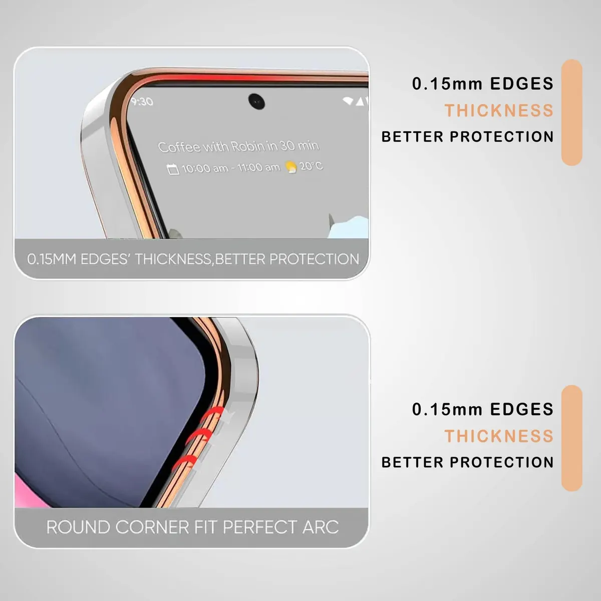 Micvir Back Cover for Oppo Reno8 5G (White, Silicon, Pack of: 1) — image 4 of 5