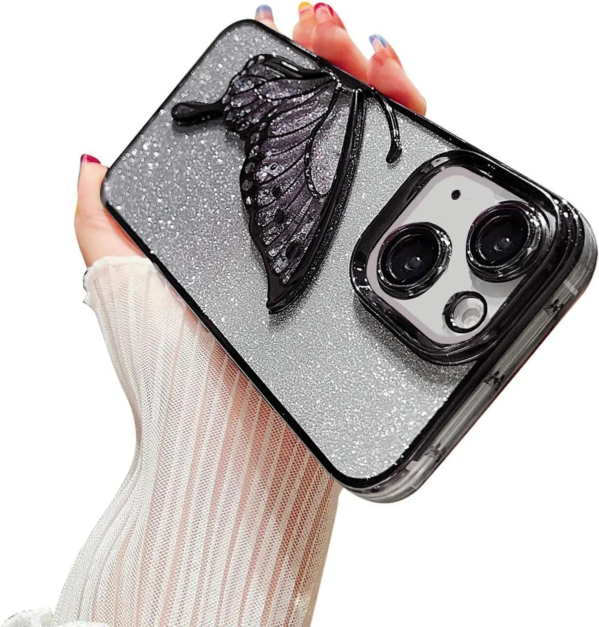 Micvir Back Cover for Apple iPhone 14 Plus (Black, Dual Protection, Silicon, Pack of: 1) — image 2 of 3