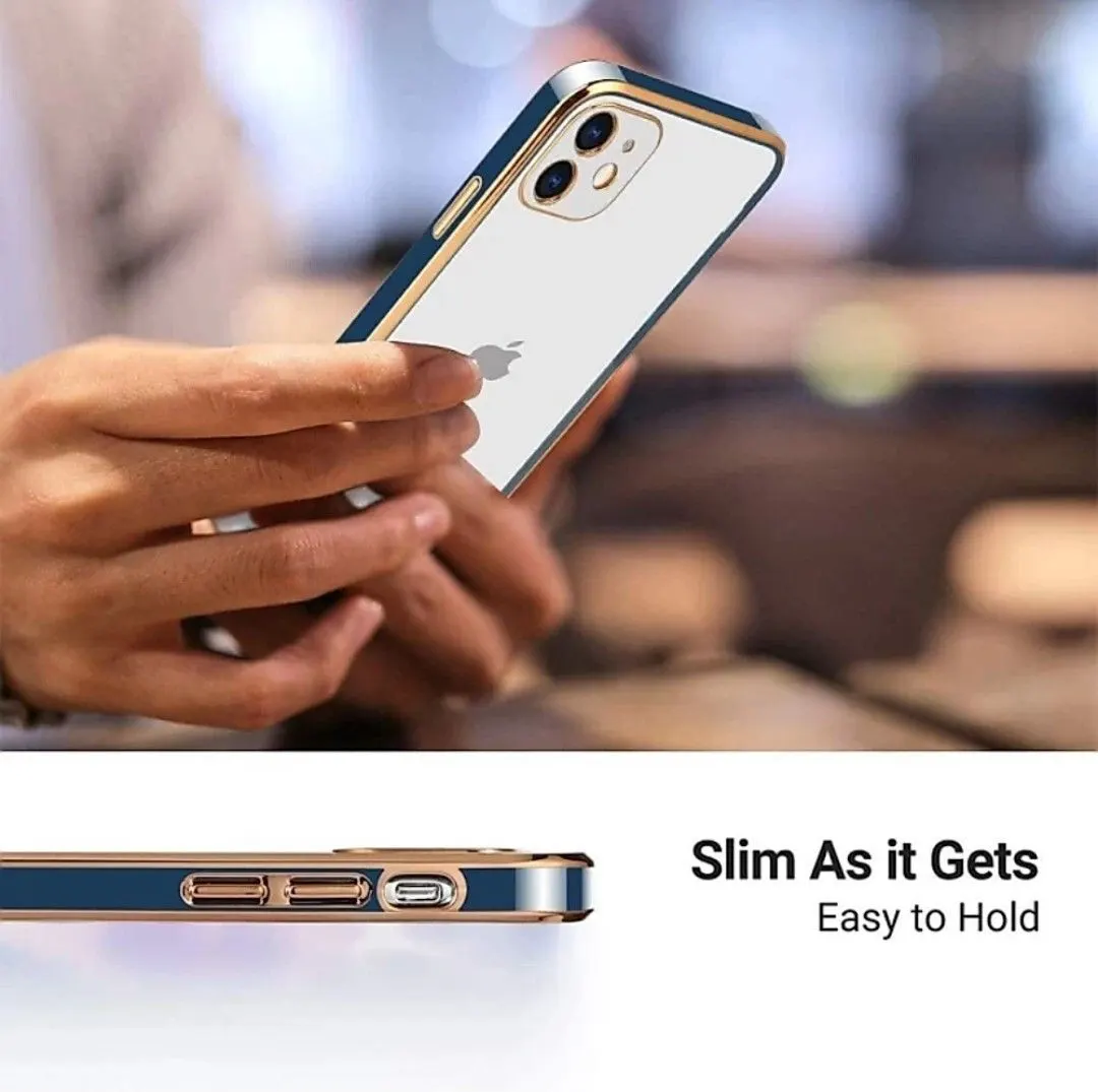 Micvir Back Cover for Apple iPhone 12 (Blue, Silicon, Pack of: 1) — image 2 of 5