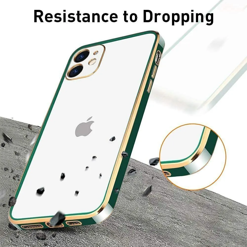 Micvir Back Cover for Apple iPhone 12 (Green, Silicon, Pack of: 1) — image 2 of 5