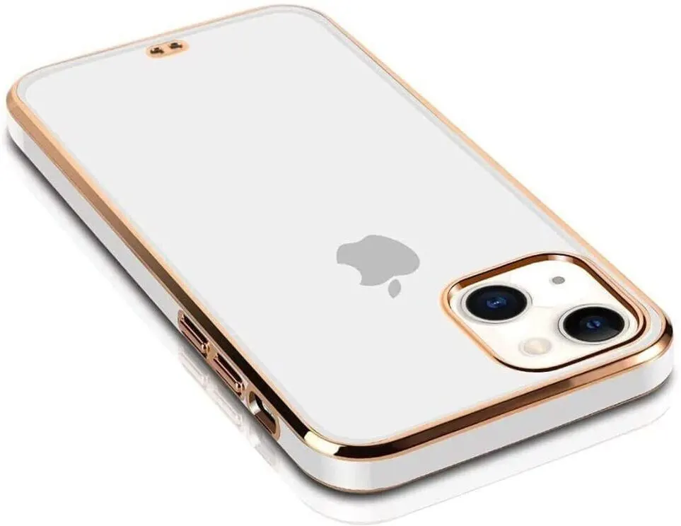Micvir Back Cover for Apple iPhone 13 (White, Silicon, Pack of: 1) — image 2 of 5