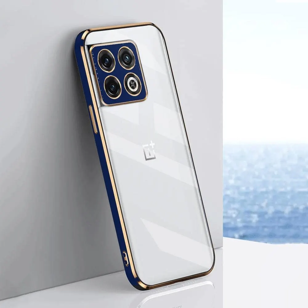 Micvir Back Cover for OnePlus 10 Pro 5G (Blue, Silicon, Pack of: 1) — image 4 of 5