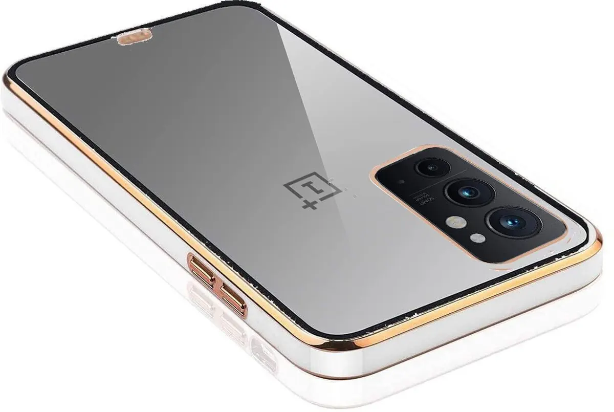 Micvir Back Cover for OnePlus 9RT (White, Silicon, Pack of: 1) — image 2 of 5