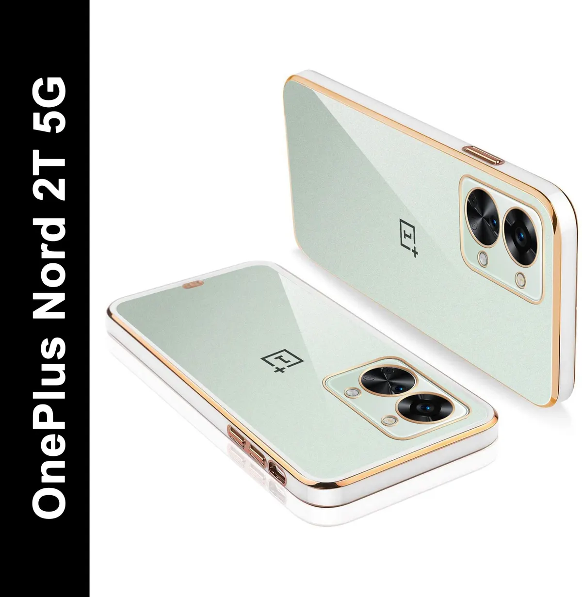 Micvir Back Cover for OnePlus Nord 2T 5G (White, Silicon, Pack of: 1)