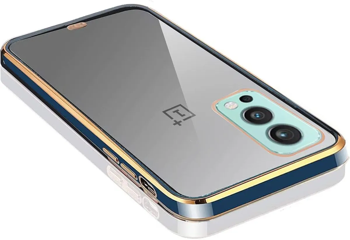 Micvir Back Cover for OnePlus Nord 2 5G (Blue, Silicon, Pack of: 1) — image 2 of 5
