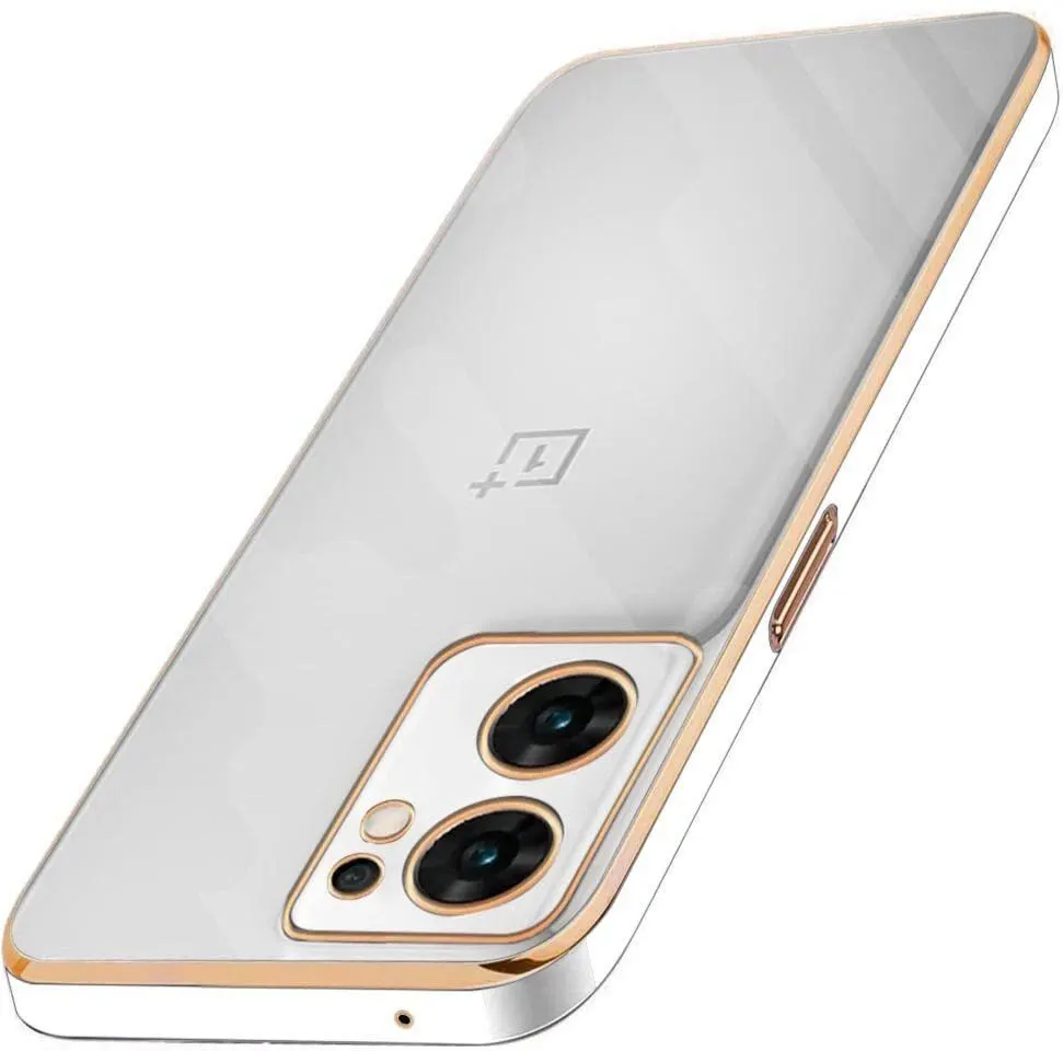 Micvir Back Cover for OnePlus Nord CE 2 5G (White, Silicon, Pack of: 1) — image 2 of 4