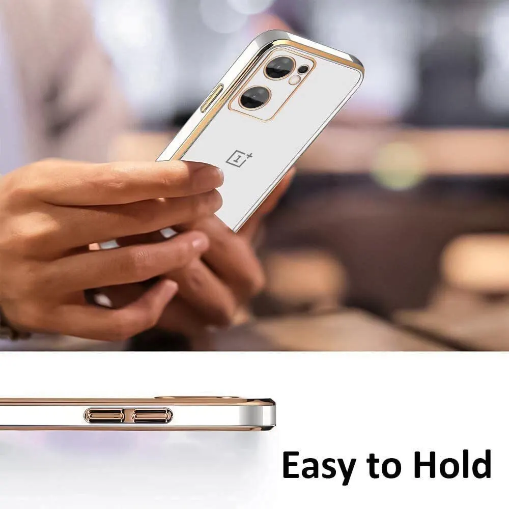 Micvir Back Cover for OnePlus Nord CE 2 5G (White, Silicon, Pack of: 1) — image 3 of 4