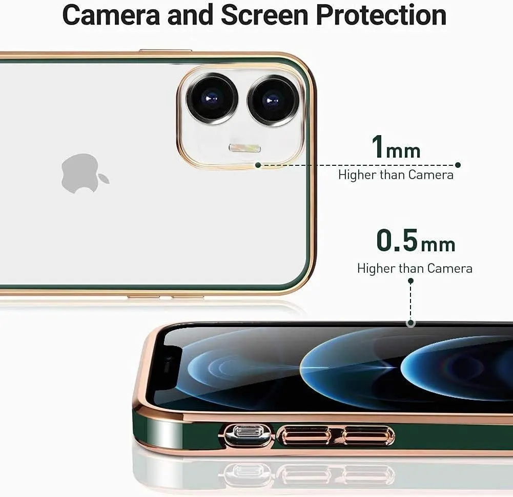 Micvir Back Cover for Vivo T1 Pro 5G (Green, Silicon, Pack of: 1) — image 3 of 5