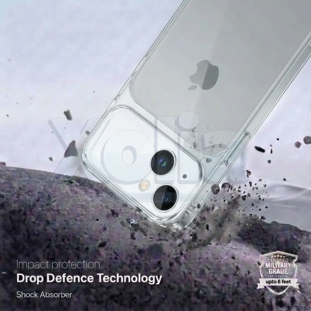 Xolia Back Cover for Apple iPhone 14 (Transparent, Shock Proof, Silicon, Pack of: 1) — image 4 of 5
