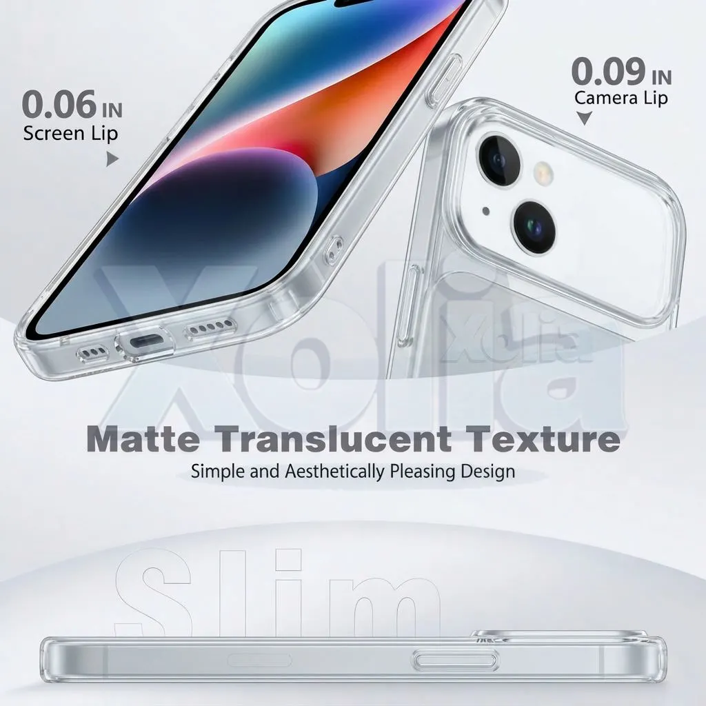 Xolia Back Cover for Apple iPhone 14 (Transparent, Shock Proof, Silicon, Pack of: 1) — image 5 of 5