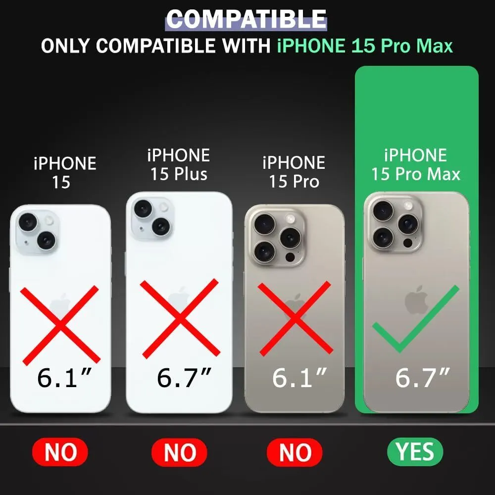 Xolia Back Cover for Apple iPhone 15 Pro Max (Transparent, Shock Proof, Silicon, Pack of: 1) — image 2 of 5