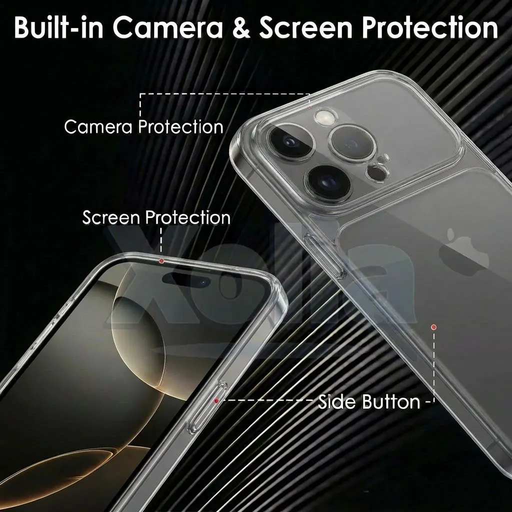 Xolia Back Cover for Apple iPhone 15 Pro (Transparent, Shock Proof, Silicon, Pack of: 1) — image 3 of 5