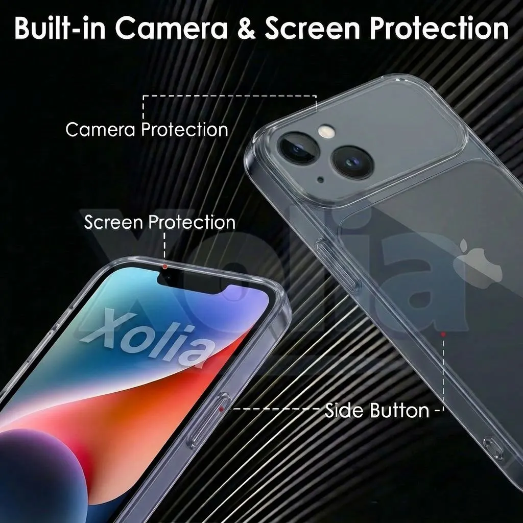 Xolia Back Cover for Apple iPhone 15 (Transparent, Shock Proof, Silicon, Pack of: 1) — image 3 of 5