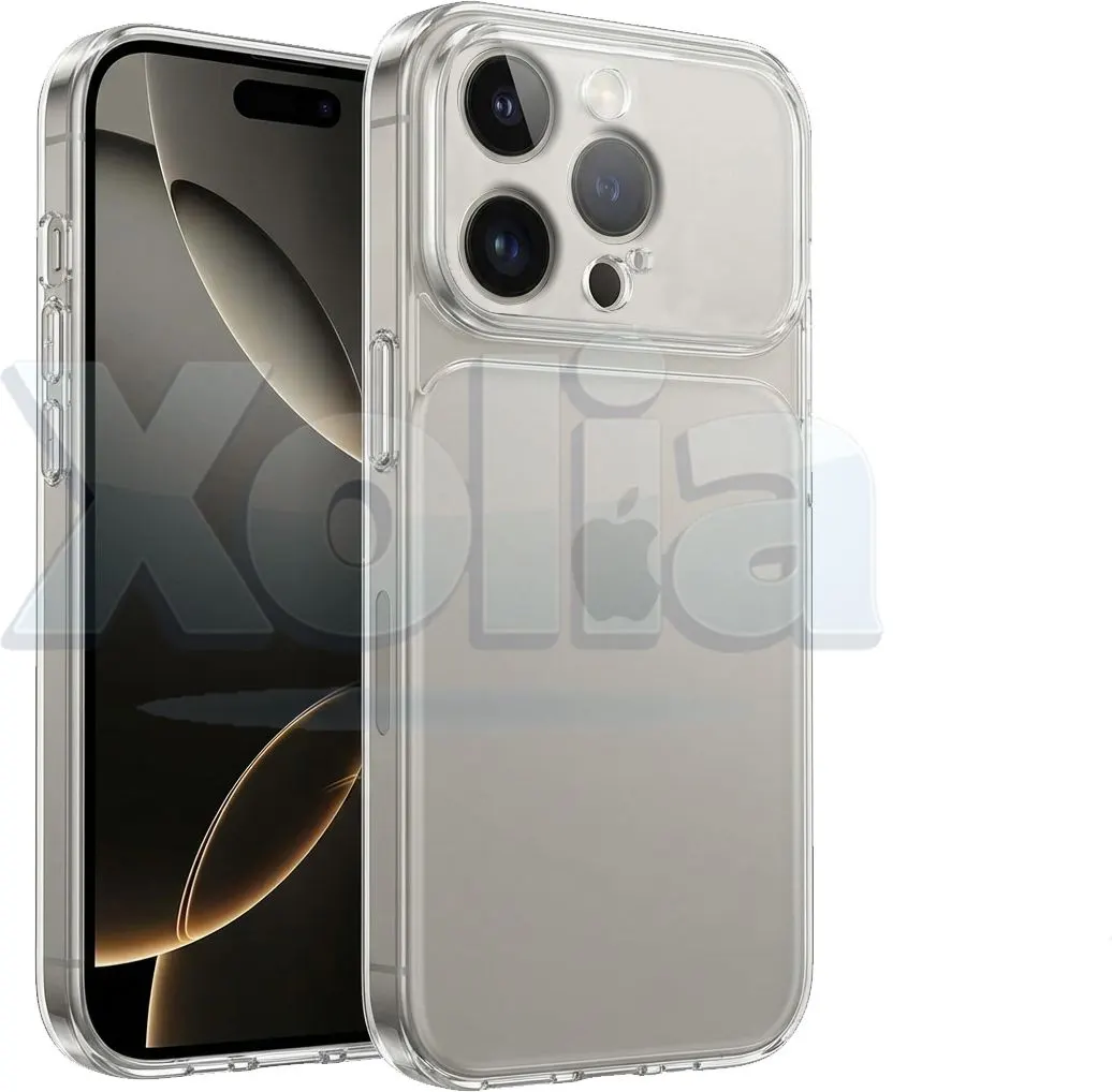 Xolia Back Cover for Apple iPhone 16 Pro (Transparent, Shock Proof, Silicon, Pack of: 1)