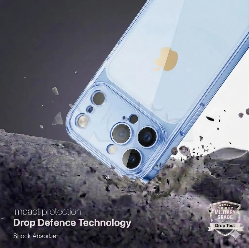 Xolia Back Cover for Apple iPhone 17 Pro Max (Blue, Shock Proof, Silicon, Pack of: 1) — image 3 of 5