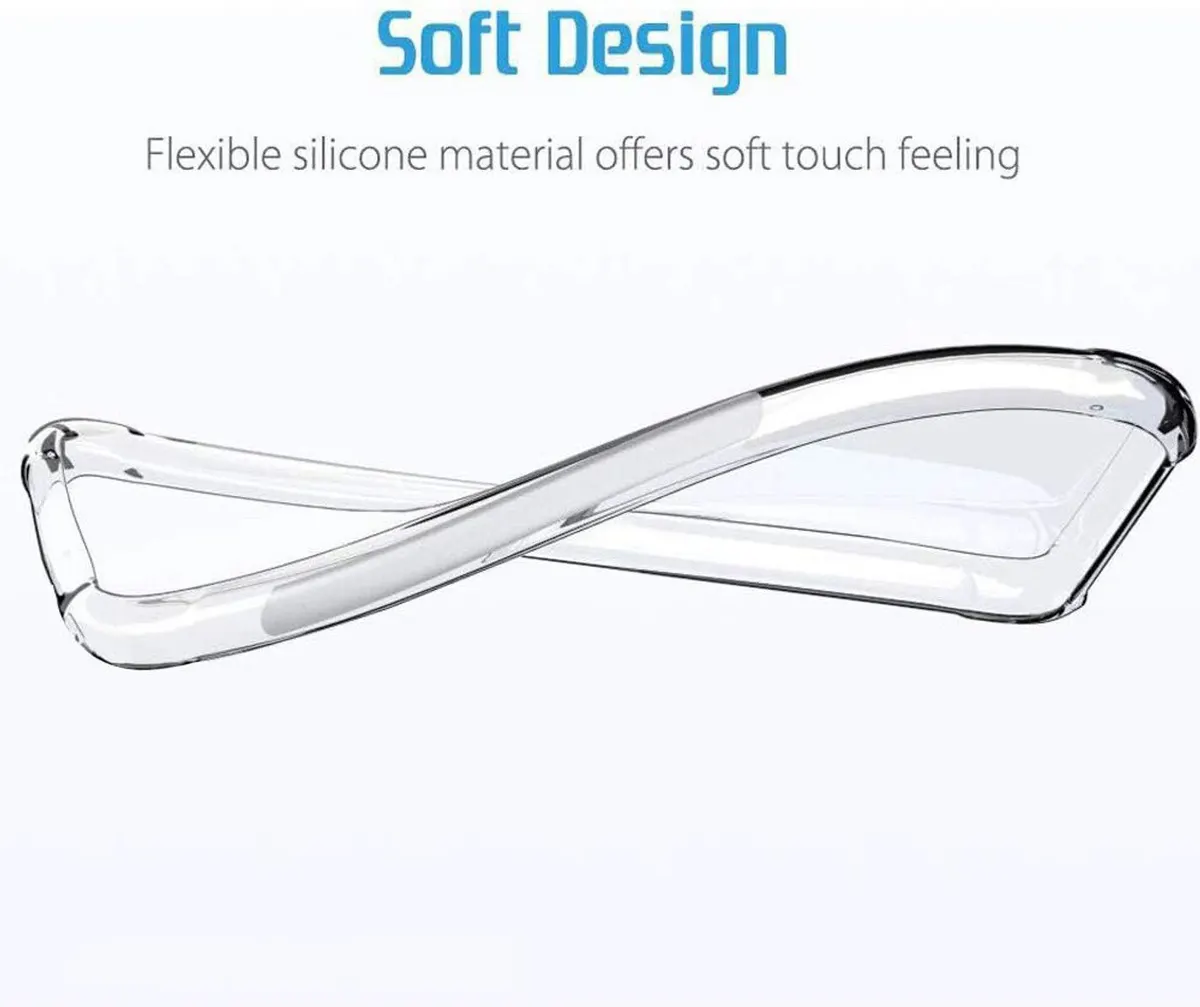 Xolia Back Cover for Realme 13 Plus 5G (Transparent, Shock Proof, Plastic, Silicon, Pack of: 1) — image 5 of 5