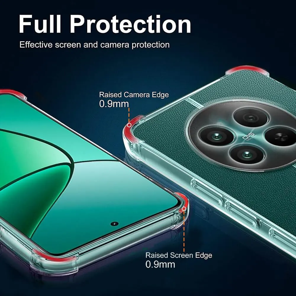 Micvir Back Cover for Realme C65 5G (Transparent, Shock Proof, Plastic, Silicon, Pack of: 1) — image 3 of 4