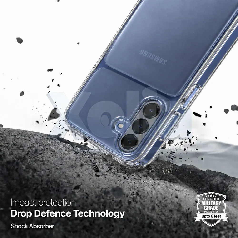 Xolia Back Cover for Samsung Galaxy A27 5G (Transparent, Shock Proof, Silicon, Pack of: 1) — image 4 of 5